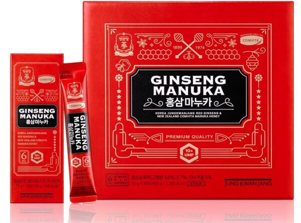 【正官庄韓国】紅参マヌカスティック (15g30包)高麗人参 マヌカハニー