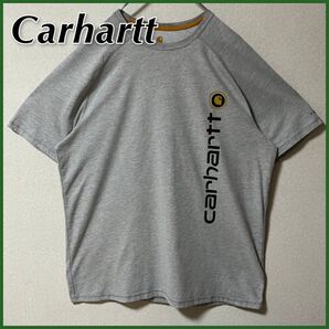 【Carhartt】 カーハート Tシャツ メンズ L グレー ビッグロゴ