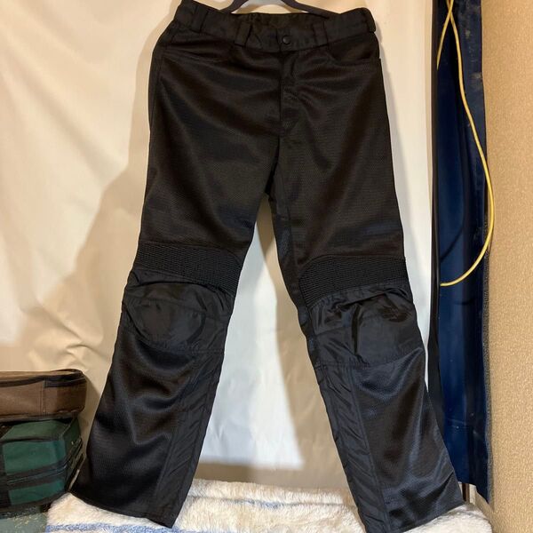 NANKAIバイク用 メッシュパンツ 黒L