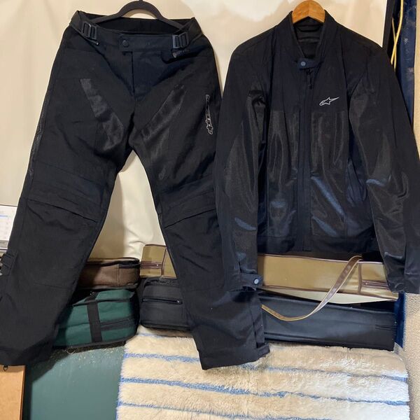 Alpinestars バイクウェア 上下セット ブラック系