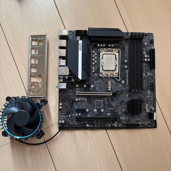 極美品 Core i5-12400F + MSI B660M-A DDR4 CPUマザボセット 訳あり