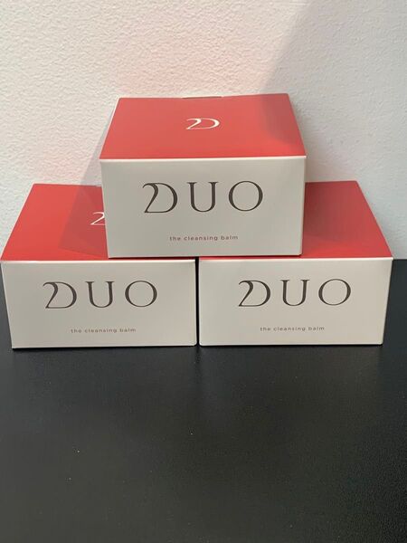 【3個セット】DUO デュオ ザ クレンジングバーム 赤箱90g エイジングケア
