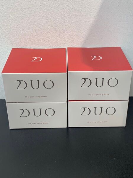 【4個セット】DUO デュオ ザ クレンジングバーム 赤箱90g エイジングケア
