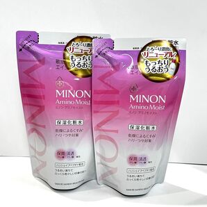 【2個】ミノン アミノモイスト エイジングケア ローション つめかえ用 化粧水