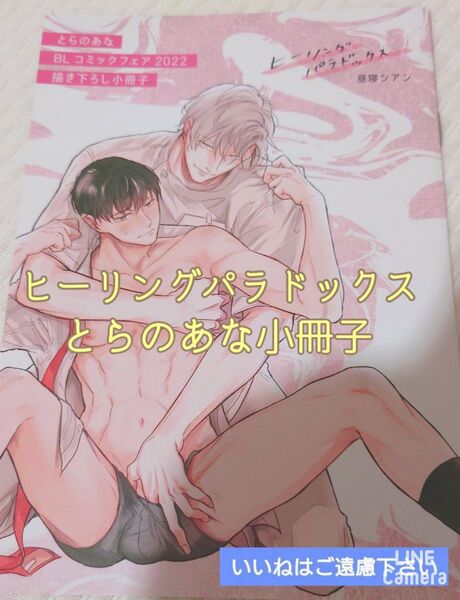 【いいね厳禁】※特典のみのお譲り 『ヒーリングパラドックス /昼寝シアン』とらのあな小冊子