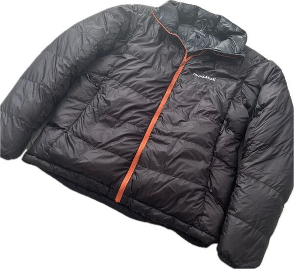 【美品】mont-bell モンベル アルチプラノダウンジャケット EX900 ダークグレー XL