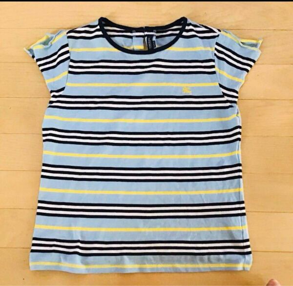 ☆美品☆バーバリーロンドン カットソー 160cm ボーダー 半袖 Tシャツ カットソー トップス ボーダーTシャツ 半袖Tシャツ
