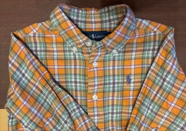 ☆美品☆ POLO RALPH LAUREN ラルフローレン☆ロンバース 90cm チェック 子供服 ベビー服