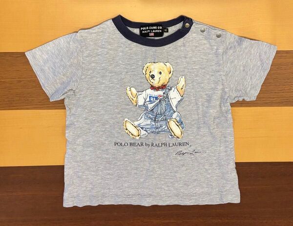 ☆POLO RALPH LAUREN ポロジーンズ ポロベア Tシャツ 90cm グレー