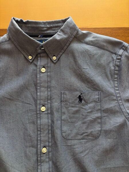 ☆美品☆ POLO RALPH LAUREN ポロラルフローレン ボタンダウンシャツ XL(18-20)メンズM相当