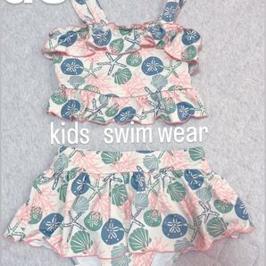 【GU kids swim wear】子供 水着 ビキニ 女の子 スイムウェア