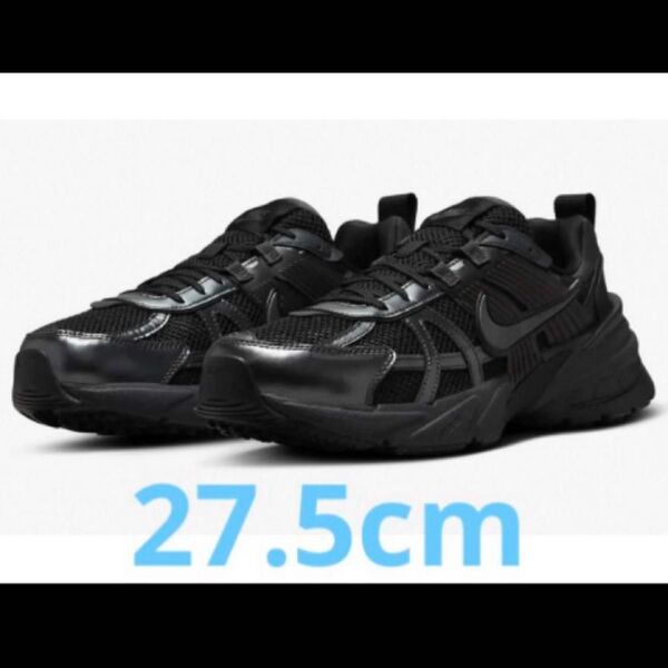 NIKE V2K Run Black/Dark Smoke Grey/Anthracite- 27.5cm