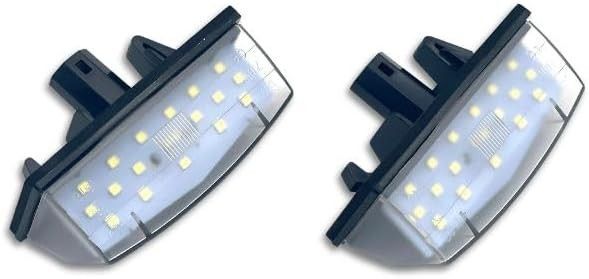 LEDナンバー灯 プリウス 20系 30系 プリウスPHV ライセンスランプ 2個セット 2W 6500K