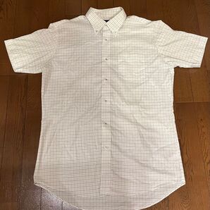BRICK HOUSE チェック柄 半袖シャツ LL