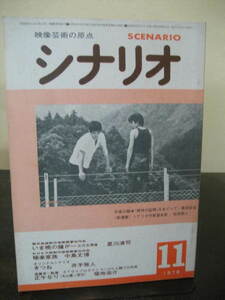 月刊シナリオ　1978年11月号　いま暁の鐘が　他 即決!!