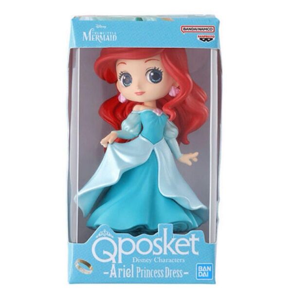 カプセルトイ qposket ディズニー ディズニープリンセス アナ エルサ ラプンツェル ベル アリエル ドール