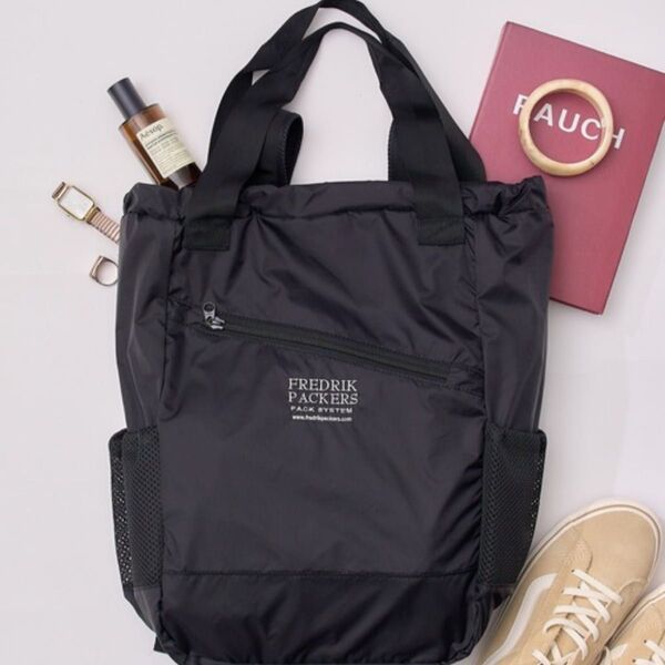 新品同様 FREDRIK PACKERS 70D 2WAY BACKPACK バックパックリュックサックデイパック