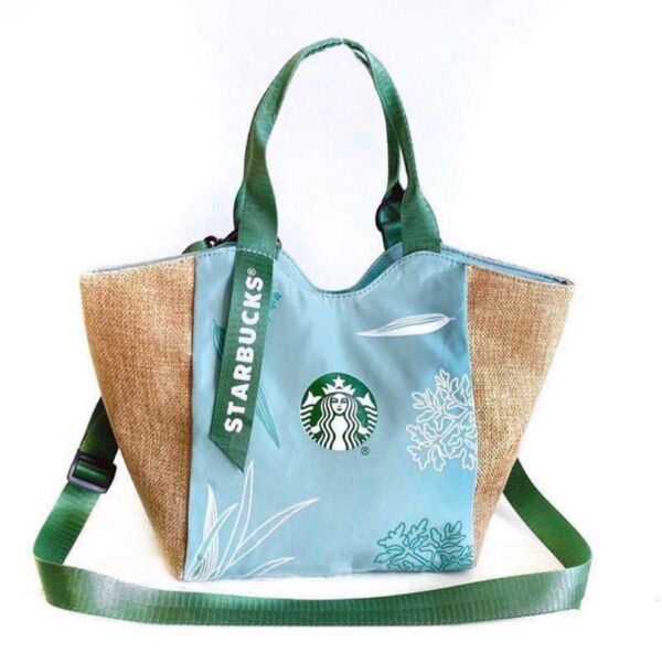 【新品】海外限定STARBUCKS トートバッグ ショルダーバッグ