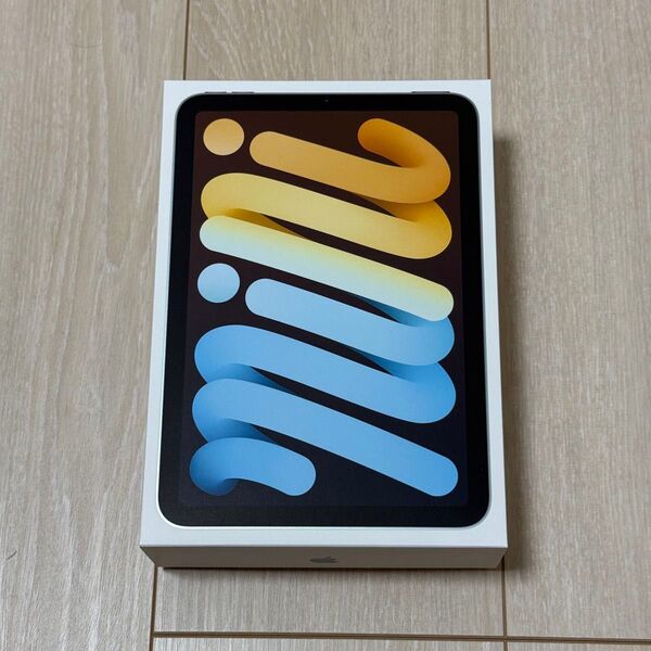 【未使用】Apple iPad mini(A17Pro) 128GB Wi-Fi "Blue" ※ガラスフィルム貼付済