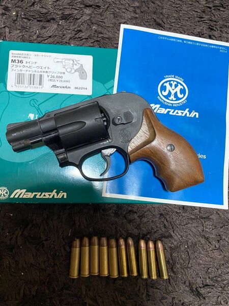 マルシン m49ガスガン 木製グリップHWフィンガーチャネル