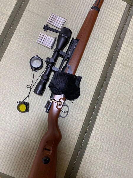 ダブルベル kar98k ライブカート式エアガン カスタム東京マルイ