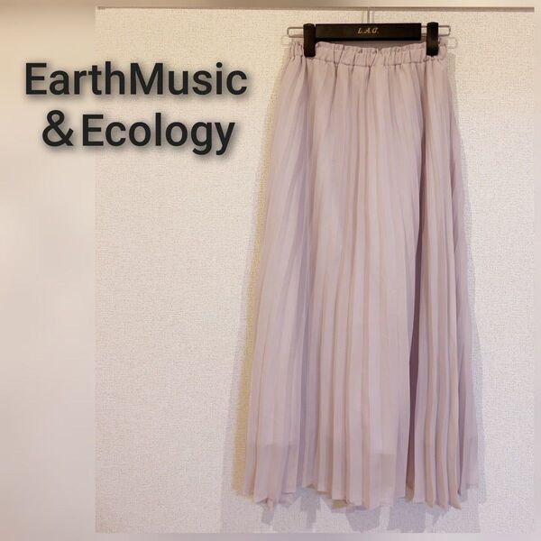 EarthMusic&Ecology/アースミュージック プリーツスカート 春夏