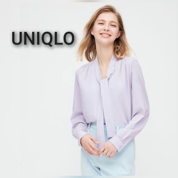 UNIQLO/ユニクロ ボウタイシャツ/ボウタイブラウス