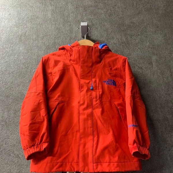 105㎝ THE NORTH FACE ノースフェイス マウンテンパーカー ナイロンジャケット レッド キッズ