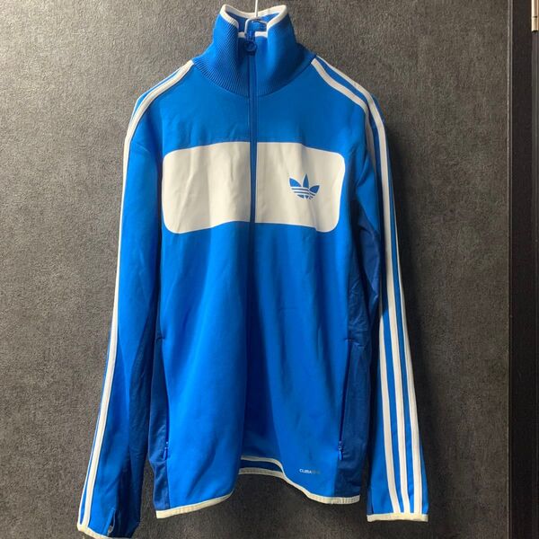 95/M adidas アディダス トラックジャケット ジャージ ブルー