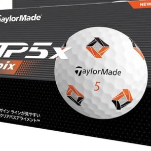 TP5x pix ホワイト 2024年モデル TaylorMade テーラーメイド 2ダース