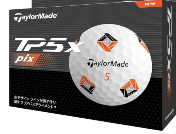 TP5x pix ホワイト 2024年モデル TaylorMade テーラーメイド 1ダース
