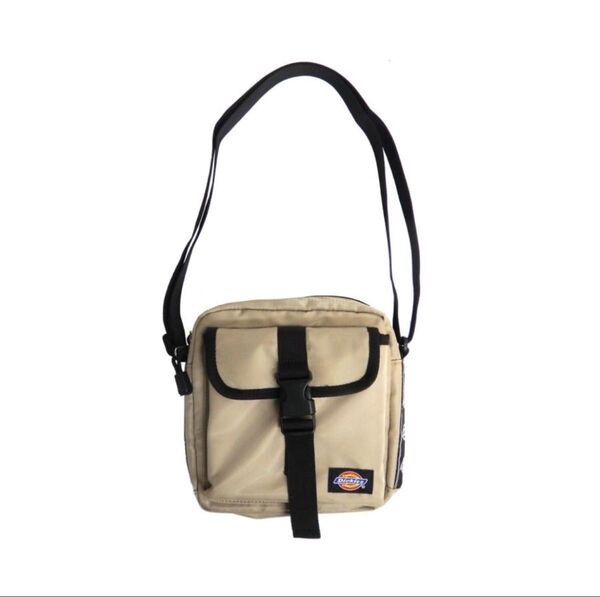 Dickies ディッキーズ ミニショルダーバッグ サイドロゴライン ベージュ