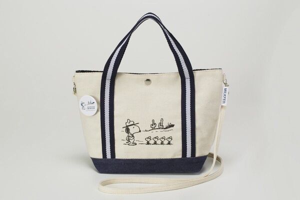 SNOOPY×MILKFED. スヌーピー ミルクフェド 2WAYトート トートバッグ ショルダーバッグ 付録 バッグ