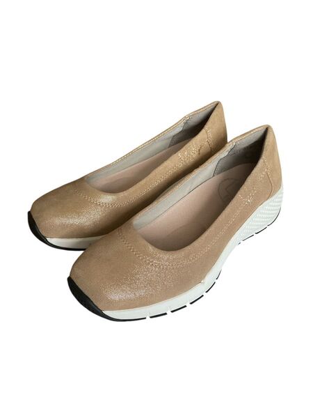 fitfit バレエスニーカーII ゴールド 22.5㎝ 美品