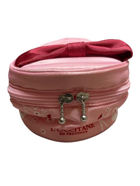 L'OCCITANE ロクシタン チェリーリボン ピンク アクセサリーポーチ ノベルティ