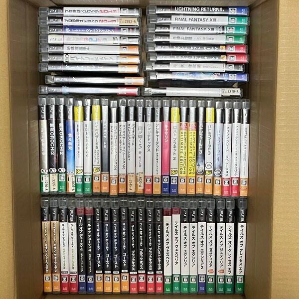 PS3 ソフト まとめ売り 65本セット