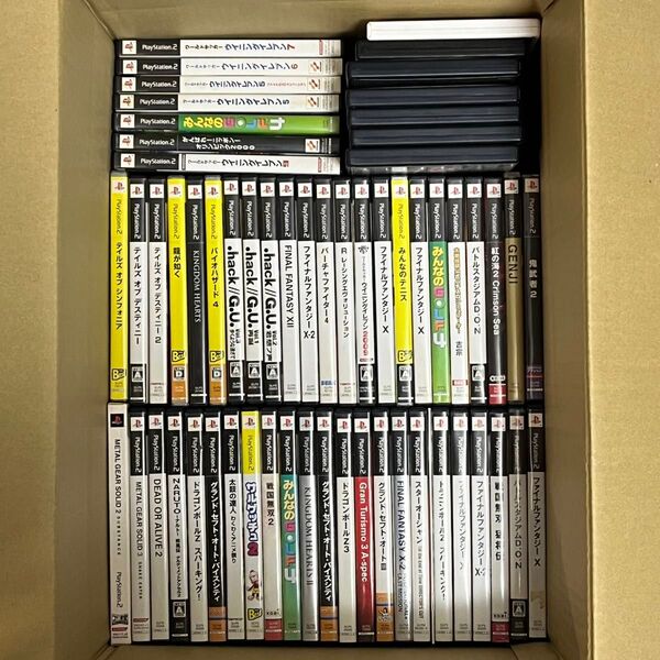 PS2 ソフト まとめ売り 60本セット