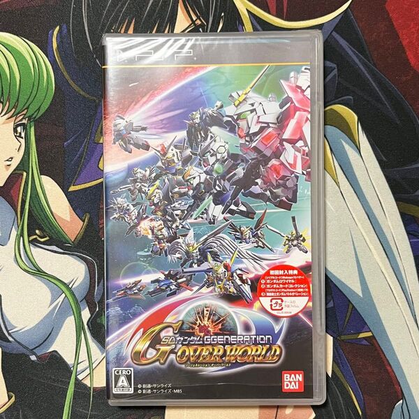 PSP SDガンダム ジージェネレーション オーバーワールド 未開封