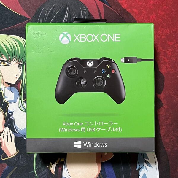 XBOXONEワイヤレスコントローラー Windows用USBケーフル付き