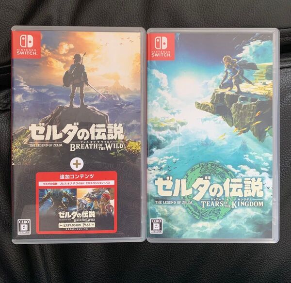 Switch ゼルダの伝説 ブレス オブ ザ ワイルド + エキスパンション・パス/ゼルダの伝説 ティアーズ オブ ザ キングダム