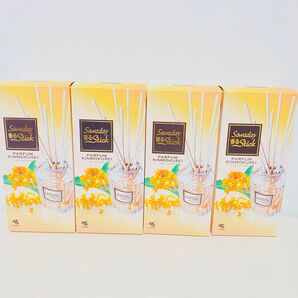 §【4個セット】サワデー香るスティック 金木犀 キンモクセイ 本体