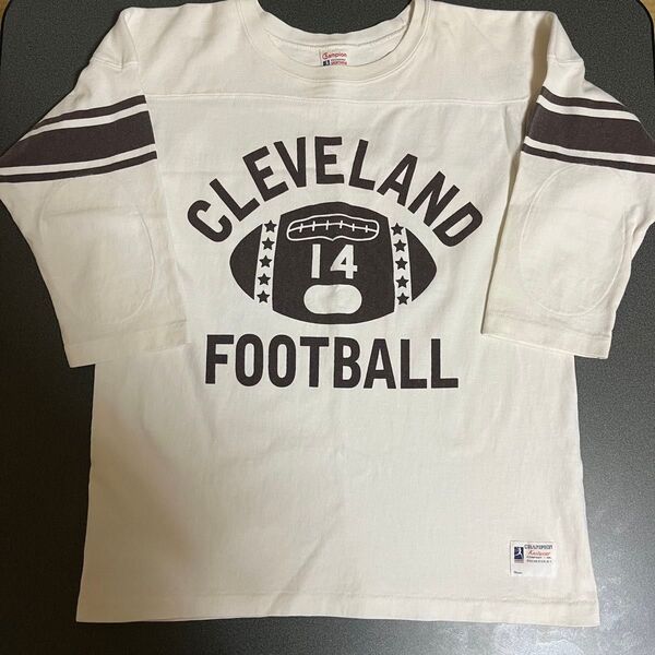 難あり!BUDDY別注 Champion フットボールTシャツ