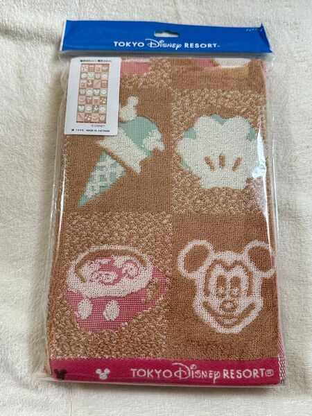 新品 ディズニーリゾート フェイスタオル
