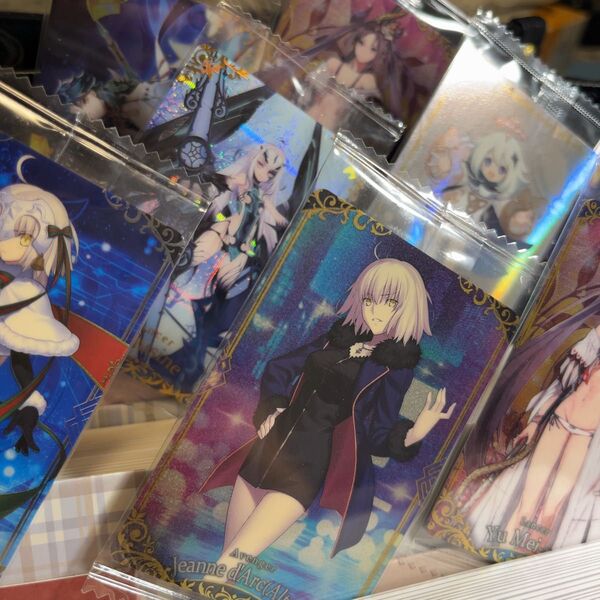 FGO(Fate/Grand Order)&原神系 ウエハースカード豪華キラキラ仕様・人気キャラ多数・まとめ売り
