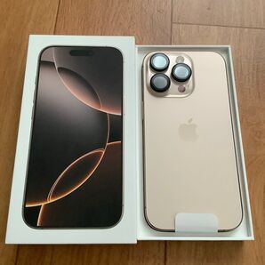 iPhone16 pro 128GB デザートチタニウム SIMフリー 極上品 おまけあり