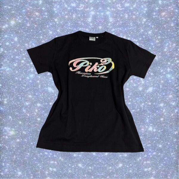 【レア】PIKO ピコ 当時物 平成女児 ギャル y2k 黒 半袖Tシャツ
