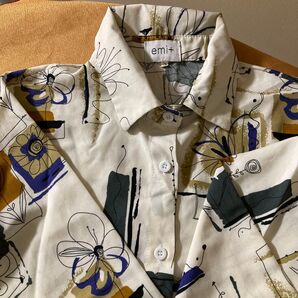 emiレディース長袖シャツブラウス