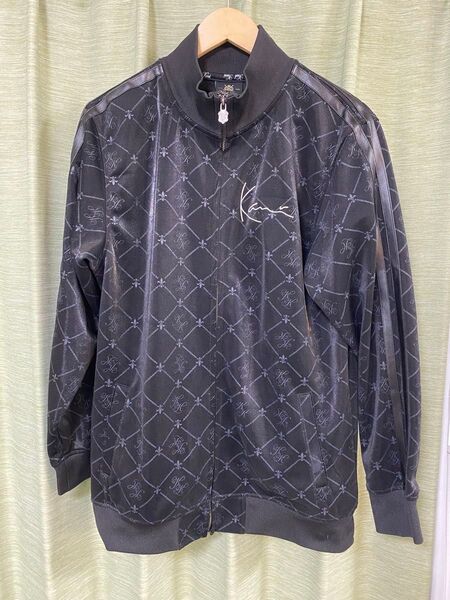カールカナイゴルフ メンズ ストレッチ フルジップ 長袖 ジャケット Karl KaniGOLF ゴルフウェア トップス サイズL