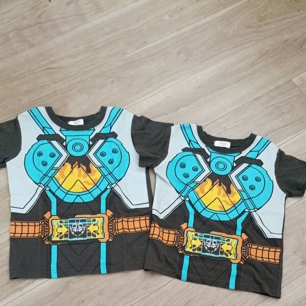 仮面ライダーガッチャード なりきりTシャツ 110と120 2枚セット