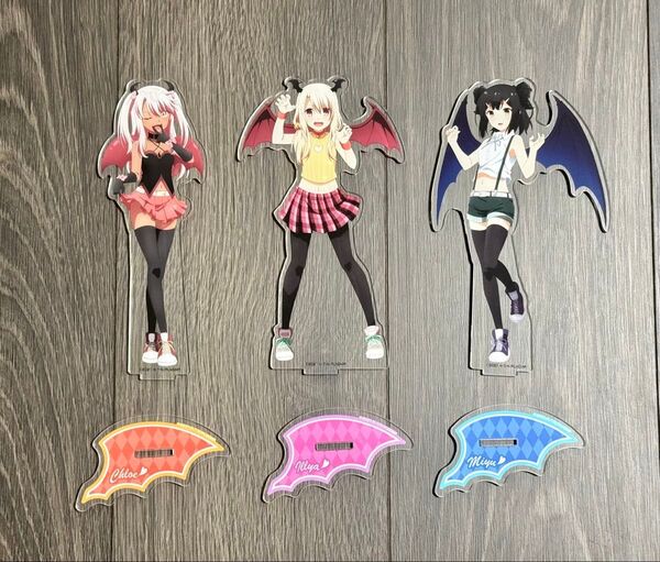プリズマ☆イリヤ イリヤ 美遊 クロエ スイートデビル BIGアクリルスタンド 3点セット